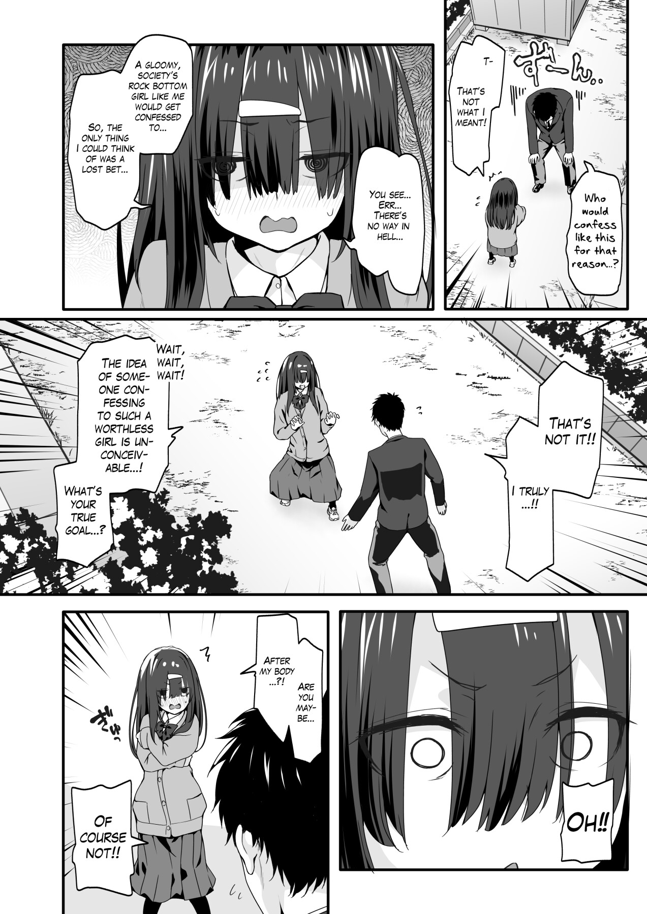 Hentai Manga Comic-Please Forgive this Gloomy Girl for Being Such a Huge Pervert-Read-3